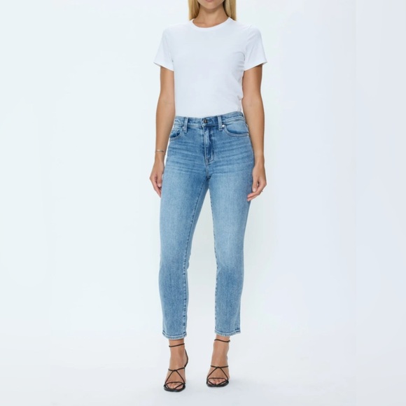 Pistola Madi High Rise Slim Jean - Silver Lake - Picture 1 of 6